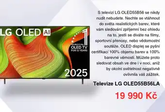 Televize LG OLED55B56LA