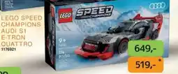 Dráčik LEGO Speed champions Audi S1 E-tron quattro nabídka