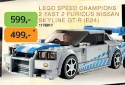 Dráčik LEGO Speed champions 2 fast 2 furious nissan Skyline GT-R ( R34 ) nabídka