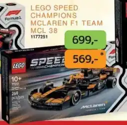 Dráčik LEGO Speed champions Mclaren F1 team MCL 38 nabídka