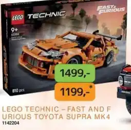 Dráčik LEGO Technic - fast and f urious toyota supra MK4 nabídka