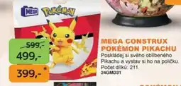 Dráčik Mega Construx pokémon pikachu nabídka