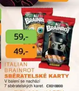 Dráčik ITALALIAN BRAINROT Sběratelské karty nabídka