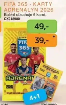 Dráčik Fifa 365- Karty Adrenalyn 2026 nabídka