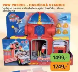Dráčik Paw Patrol - hasičská stanice nabídka