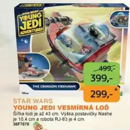 Dráčik Star Wars Young jedi vesmírná loď nabídka
