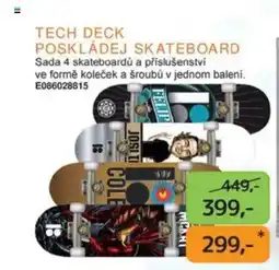 Dráčik Tech Deck poskládej skateboard nabídka