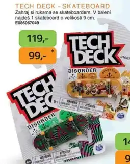 Dráčik Tech Deck - skateboard nabídka