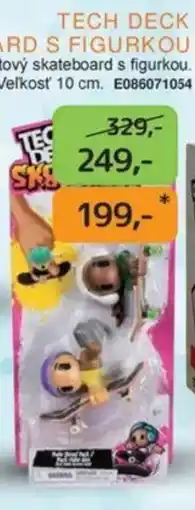 Dráčik Tech Deck skateboard s figurkou nabídka