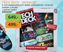 Dráčik Tech Deck - Sk8shop nabídka