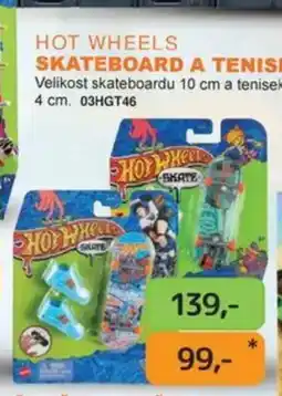 Dráčik Hot Wheels Skateboard a tenisky nabídka