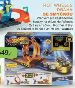 Dráčik Hot Wheels Dráha se smyčkou nabídka