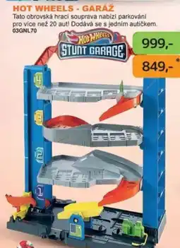Dráčik Hot Wheels- Garáž nabídka