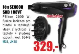 EVA Fén SENCOR SHD 108VT nabídka