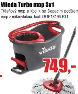 EVA Vileda Turbo mop 3v1 nabídka