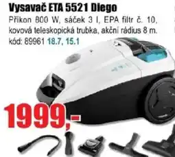 EVA Vysavač ETA 5521 Diego nabídka