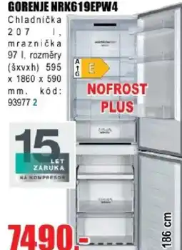 EVA GORENJE NRK619EPW4 nabídka
