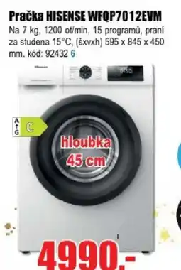 EVA Pračka HISENSE WFQP7012EVM nabídka