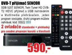 EVA DVB-T přijímač SENCOR nabídka
