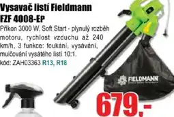 EVA Vysavač listí Fieldmann FZF 4008-EP nabídka