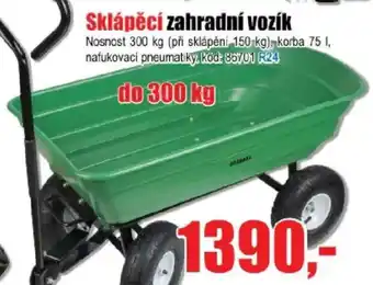 EVA Sklápěcí zahradní vozík nabídka