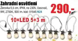 EVA Zahradní osvětlení nabídka