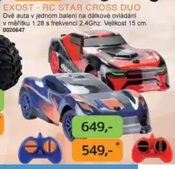 Dráčik Exost -RC Star cross duo nabídka
