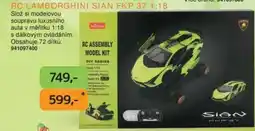 Dráčik RC Lamborghini sian FKP 37 1:18 nabídka
