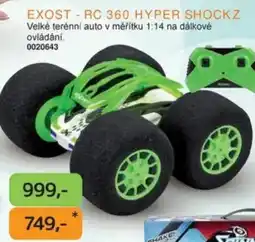 Dráčik Exost - RC 360 hyper shockz nabídka