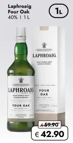 TRAVEL FREE Laphroaig Four Oak 40% nabídka