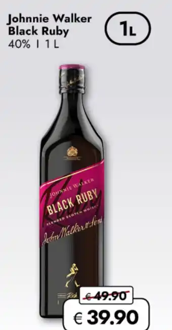 Johnnie Walker Black Ruby 40%