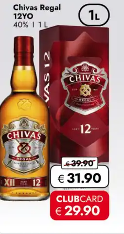 TRAVEL FREE Chivas Regal 12YO nabídka