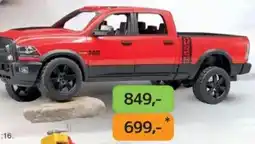 Dráčik Bruder Terénní auto ram s rypadlem nabídka