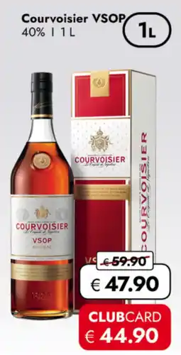 TRAVEL FREE Courvoisier VSOP 40% nabídka