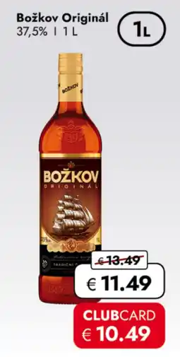 TRAVEL FREE Božkov Originál 37.5% nabídka