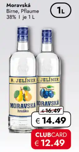 TRAVEL FREE Moravská Birne, Pflaume 38% nabídka