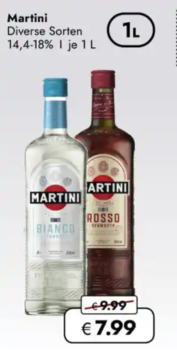 TRAVEL FREE Martini nabídka