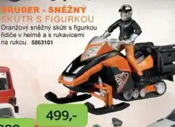 Dráčik Bruder - sněžný skútr s figurkou nabídka