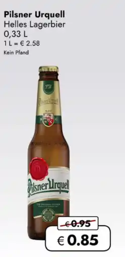 TRAVEL FREE Pilsner Urquell Helles Lagerbier nabídka
