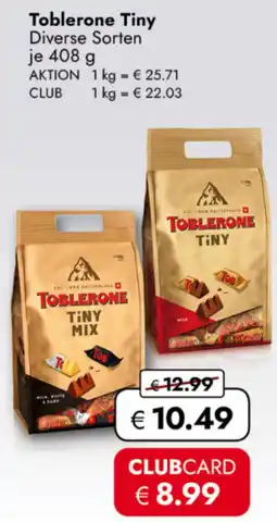 TRAVEL FREE Toblerone Tiny nabídka