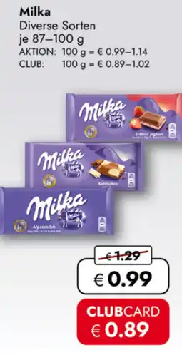 TRAVEL FREE Milka nabídka