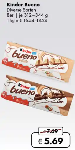 TRAVEL FREE Kinder Bueno nabídka