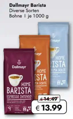 TRAVEL FREE Dallmayr Barista nabídka