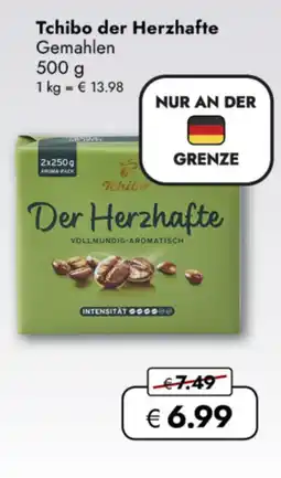 TRAVEL FREE Tchibo der Herzhafte Gemahlen nabídka