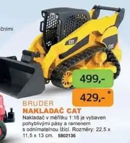 Dráčik Bruder nakladač CAT nabídka