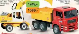 Dráčik Bruder - nákladní auto a bagr nabídka