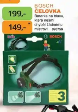 Dráčik BOSCH Čelovka nabídka