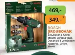 Dráčik BOSCH - Šroubovák nabídka