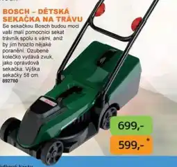 Dráčik BOSCH - Dětská sekačka na trávu nabídka