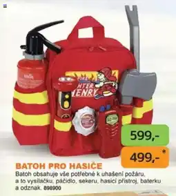 Dráčik Batoh pro hasiče nabídka